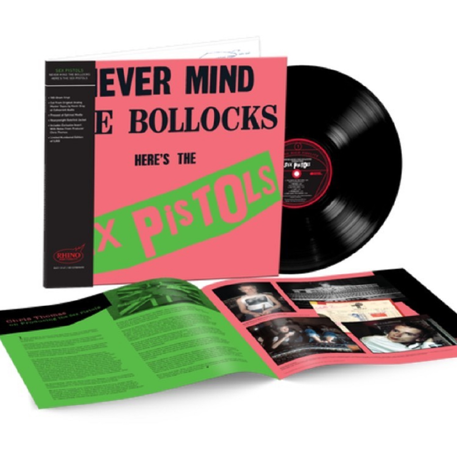 Sex Pistols- Never Mind. Rhino High Fidelity 1LP 33rpm Sex Pistols - Never Mind (Rhino High Fidelity) - Imagen 1